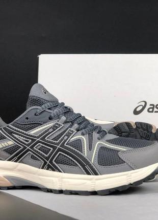 Кросівки жіночі підліткові asics gel kahana 8  сірі4 фото