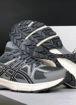 Кросівки жіночі підліткові asics gel kahana 8  сірі1 фото