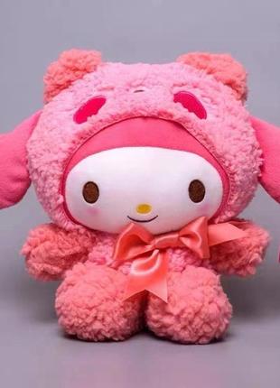 My melody 25 см мягкая игрушка хеллоу китти sanrio плюш аниме май мелоди hello kitty