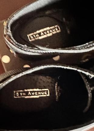 Туфли женские ботинки оксфорде