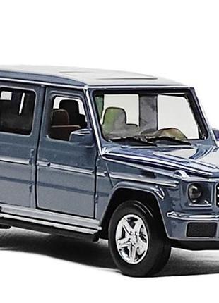 Maшинка автопром "mercedes benz g 350 d" 1:32 серая 68436