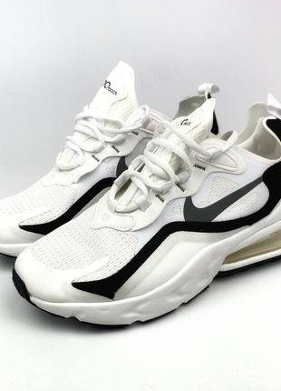 Nike air max 270 react white3 фото