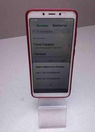 Мобильный телефон смартфон б/у xiaomi redmi 6 3/32gb