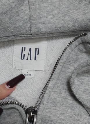 Зипка / зопхуди gap серая оверсайз кофта2 фото