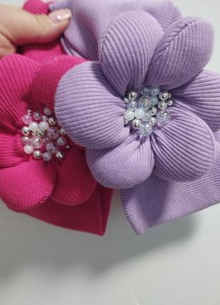 Повязка для девочки на осень