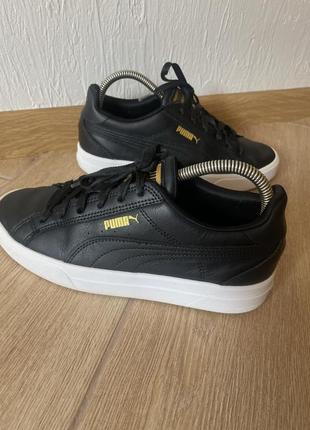 Фирменные кожаные кроссовки от puma 38