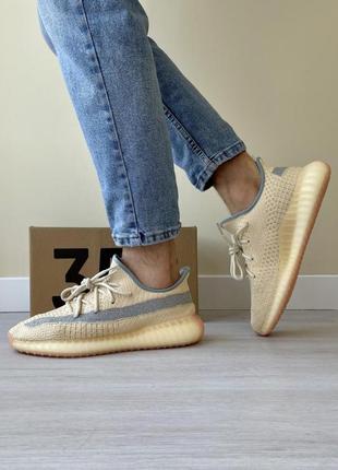Кросівки adidas yeesy boost 350 (оранж рефлективн)