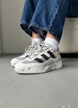 Кроссовки list adidas niteball grey/white7 фото