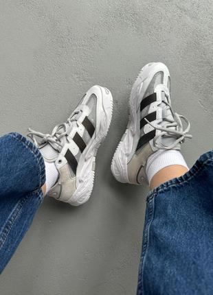 Кроссовки list adidas niteball grey/white6 фото