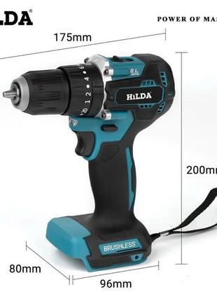 Гуруповерт hilda 21v під акумулятор makita 5