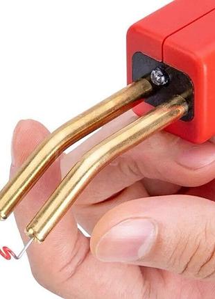 Степлер для ремонта пластика 220в красный 5