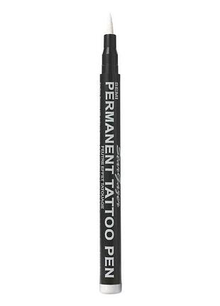 Полуперманентный фломастер для временных тату белый stargazer semi-permanent tattoo pen №13