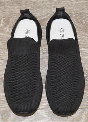 Кросівки чоловічі чорні текстильні4 фото
