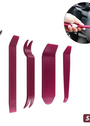 Інструменти для зняття кліпс обшивки (облицювання) авто 5 шт.