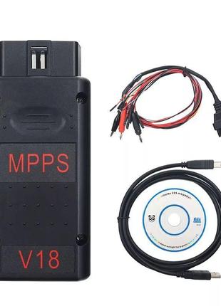 Програматор ебу mpps v18 obd-ii