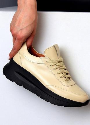 36-41 рр кросівки натуральна шкіра/замша на платформі чорні, червоні, білі, малинові, олива3 фото