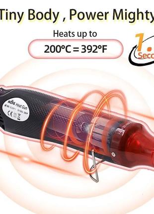 Фен для термоусадки 220v 300w 4