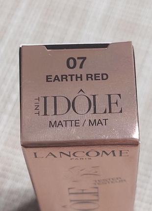 Рум'яна та тіні для повік lancome idole tint  07 earth red. 7 ml.4 фото