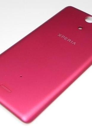 Задняя крышка sony xperia v lt25i розовый