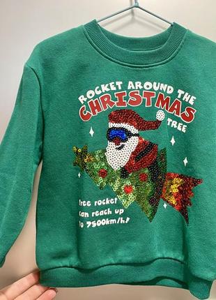 Кофтинка/светрик/світшот новорічний 🎄🎅🏼