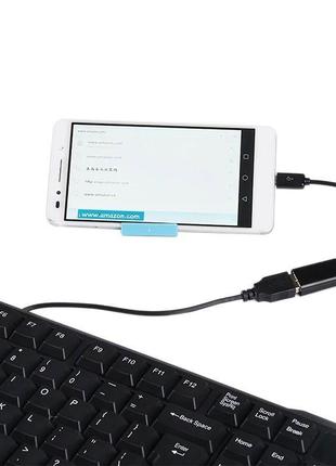 Універсальний кабель usb otg-micro usb 4