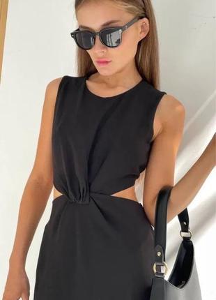 Сукня з вузлом та розрізами h&m