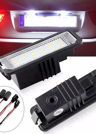 Led-підсвітка номера для vw (фольцваген) golf 4/5/6/7, passat b6/