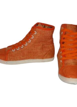 Кеды женские sport 36 р. 23 см оранжевые