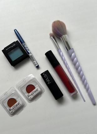 Косметика и косточки для макияжа inglot nouba maybelline