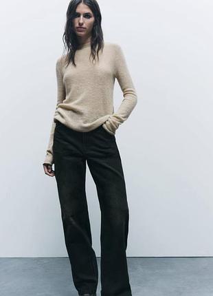 Свитер из альпаки и шерсти zara