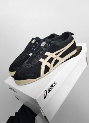 Кроссовки Asics Onitsuka tiger mexico 66 white blue corsair black/white 66
