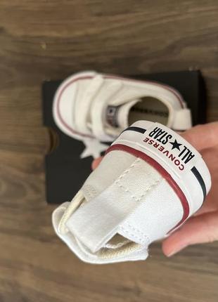 Кеды converse детские на липучках 3