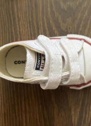 Кеды converse детские на липучках 5
