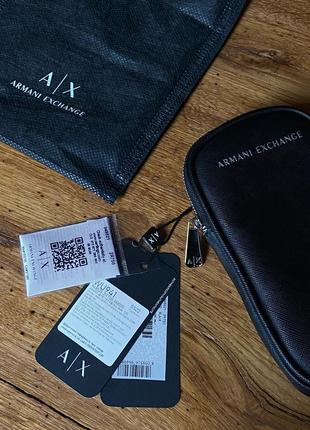 Черный чехол сумка для смартфона armani8 фото