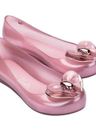 Туфли mini melissa 33 р. barbie барби