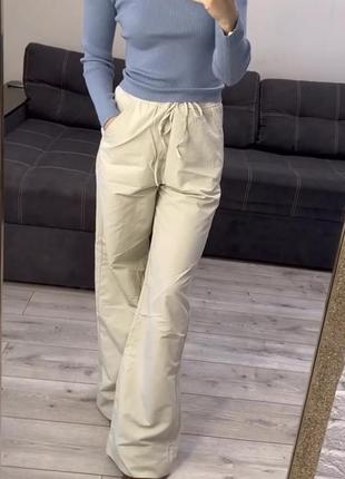 Нейлоновые брюки zara