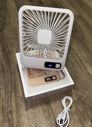 Новый usb вентилятор с аккумулятором 2000 mah