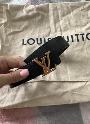 Ремень louis vuitton оригинал , двухсторонний