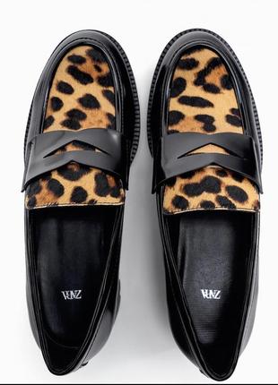 Туфлі лофери zara