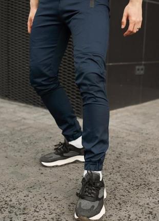Хлопковые брюки intruder "chesst" синие