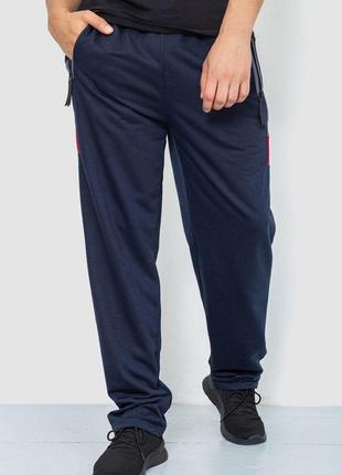 Спорт штаны мужские, цвет темно-синий, 244r41125