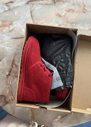 Новые ботинки ugg neumel red 3236 красные 42 размер