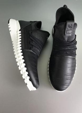 Жіночі шкіряні кросівки ecco zipflex