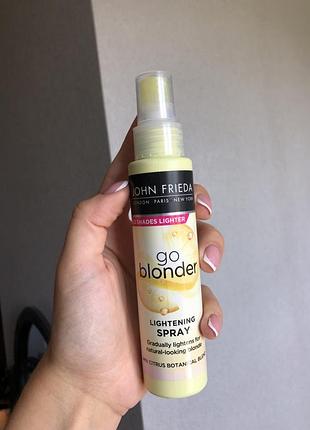 Go blonder спрей для постепенного осветления
