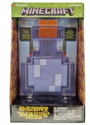 Нічник-світильник майнкрафт пляшка із зіллям minecraft potion bottle