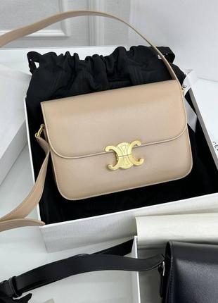 Сумка премиум качества ааа в стиле celine, полный комплект