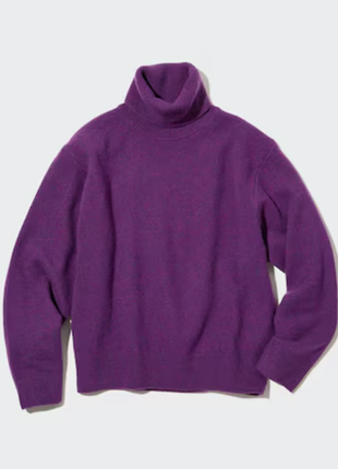Светр під горло,водолазка premium wool uniqlo