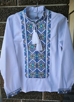 Вишивка для хлопчиків, з 110 по 134 розміри, вишивка хрестиком