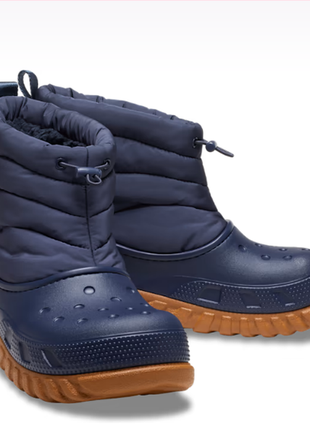 Crocs зимние ботинки сапоги unisex max casual