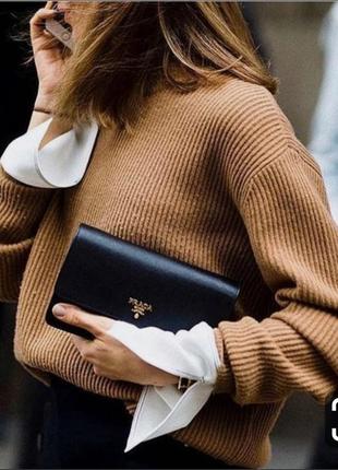 Полная ликвидация 🔥🔥🔥трендовый базовый гольф рубчик песочного цвета беж